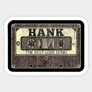 Hank Sticker